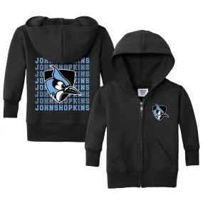 Johns Hopkins Blue Jays Retro Infant Full-Zip Sweatshirt