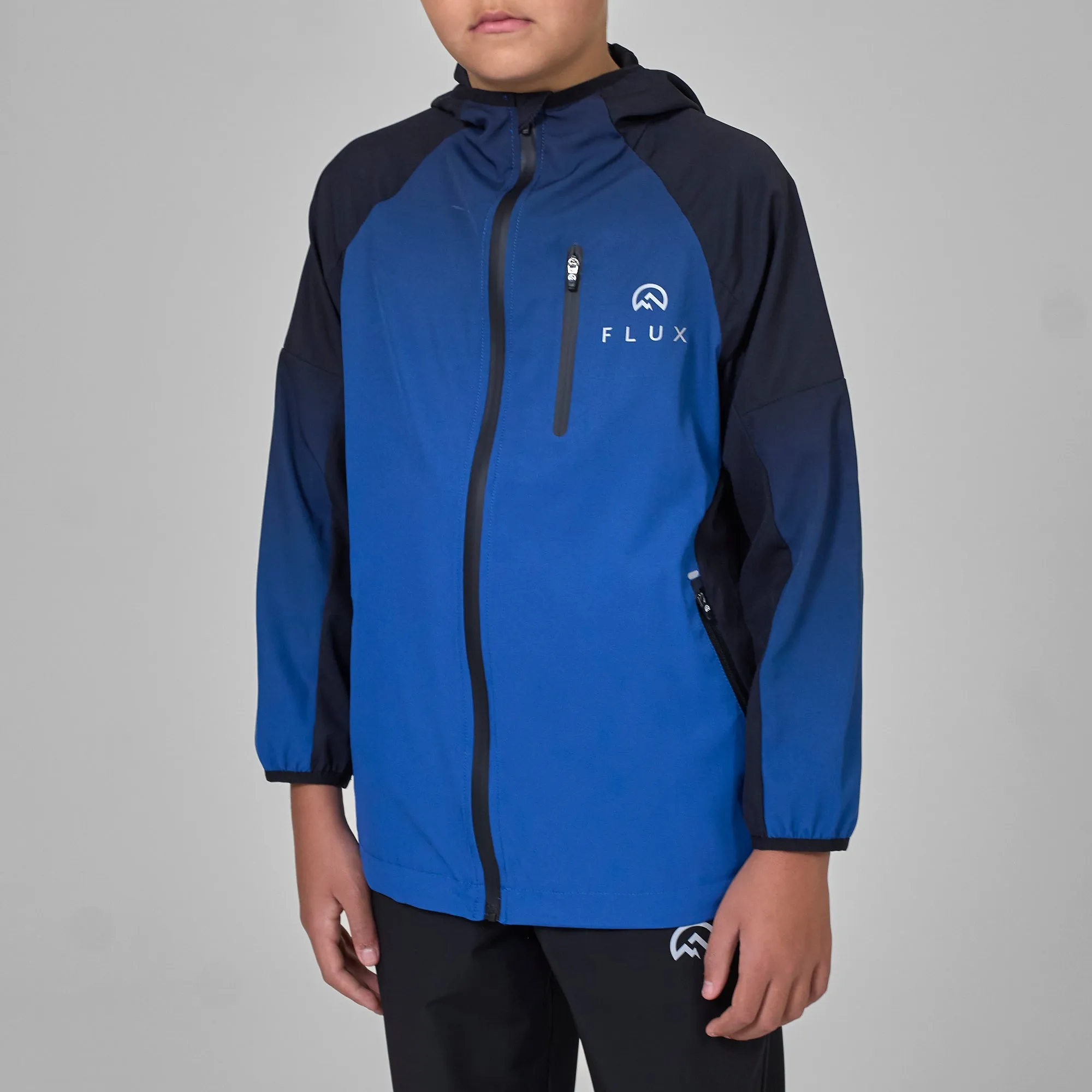 Junior Gradient Jacket - Cobalt Blue