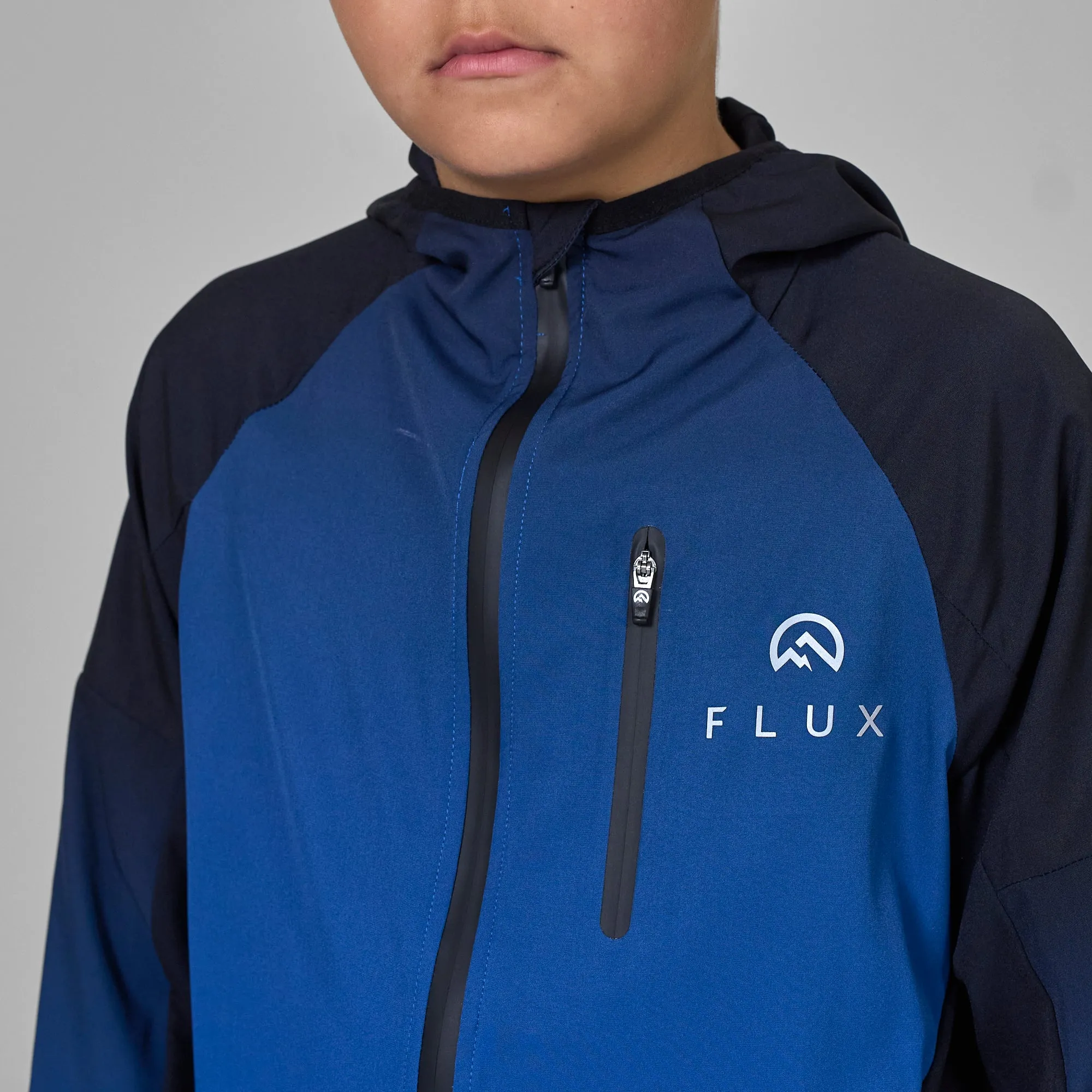 Junior Gradient Jacket - Cobalt Blue