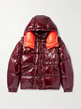 Karakorum ripstop hooded down jacket