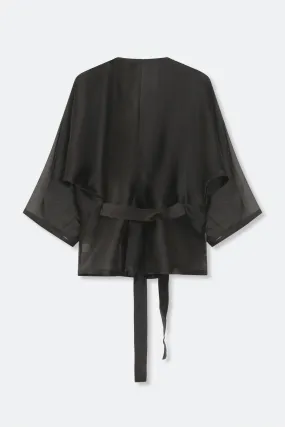 KIMONO JACKET IN ORGANZA