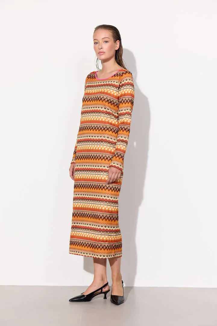 Laila Dress - Orange