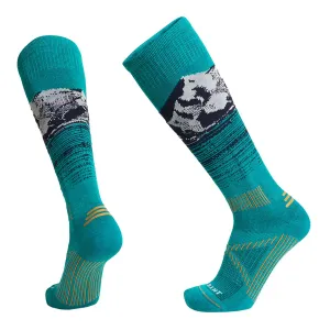 Le Bent Elyse Saugstad Snow Socks - Teal