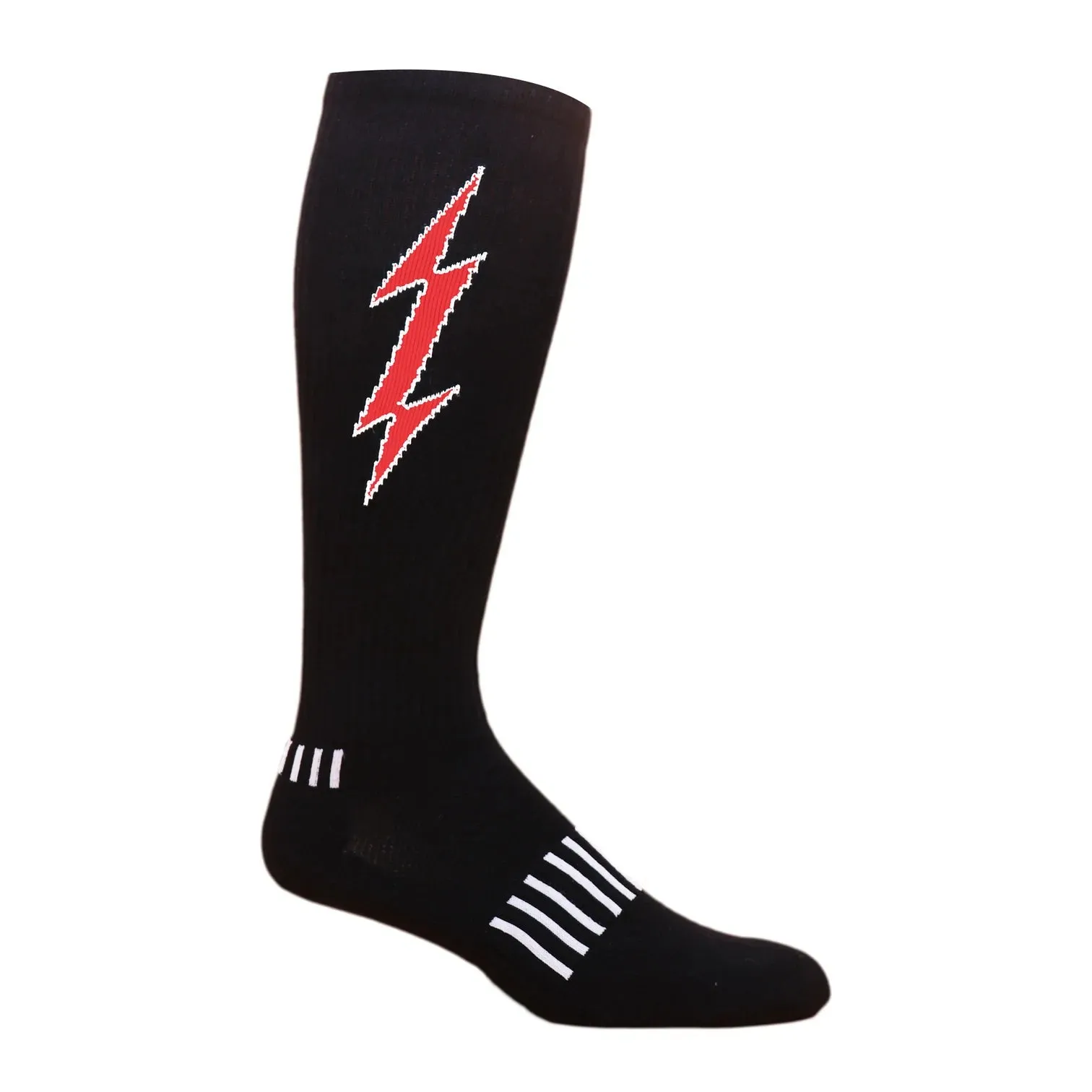 Lightning Knee-High Insane Bolt - Moxy Deadlift Socks