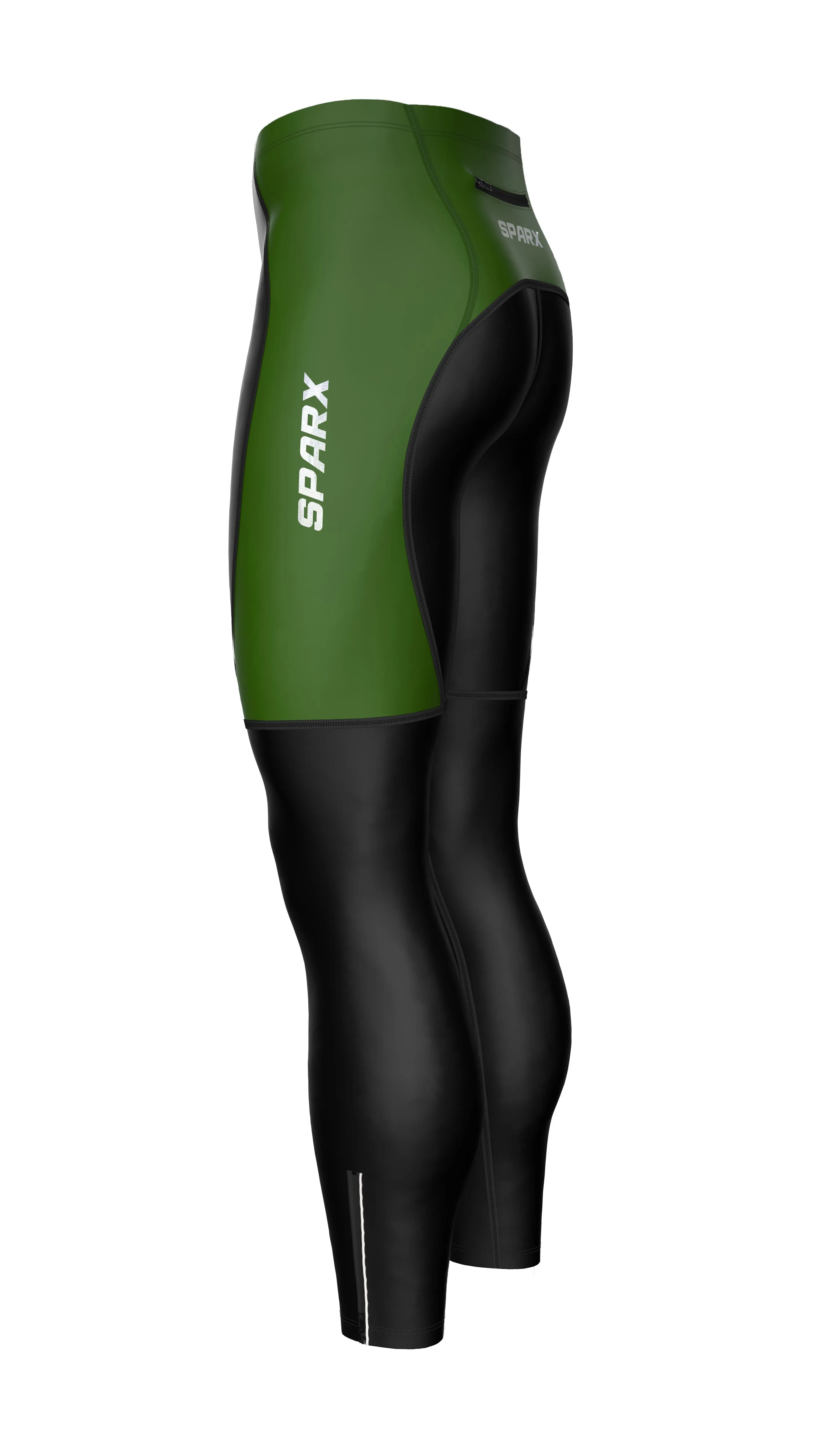 Men olive Cycling Tights