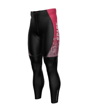 Men Red Dots Cycling Tights