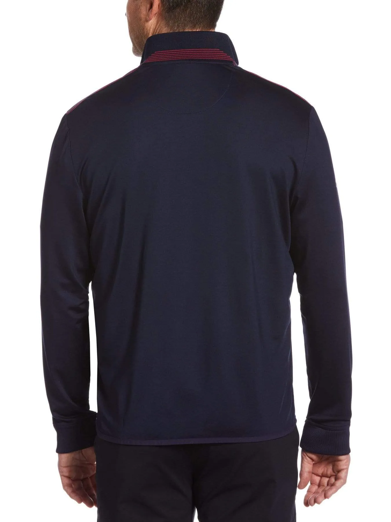 Mens Chest Block 1/4 Zip Shirt