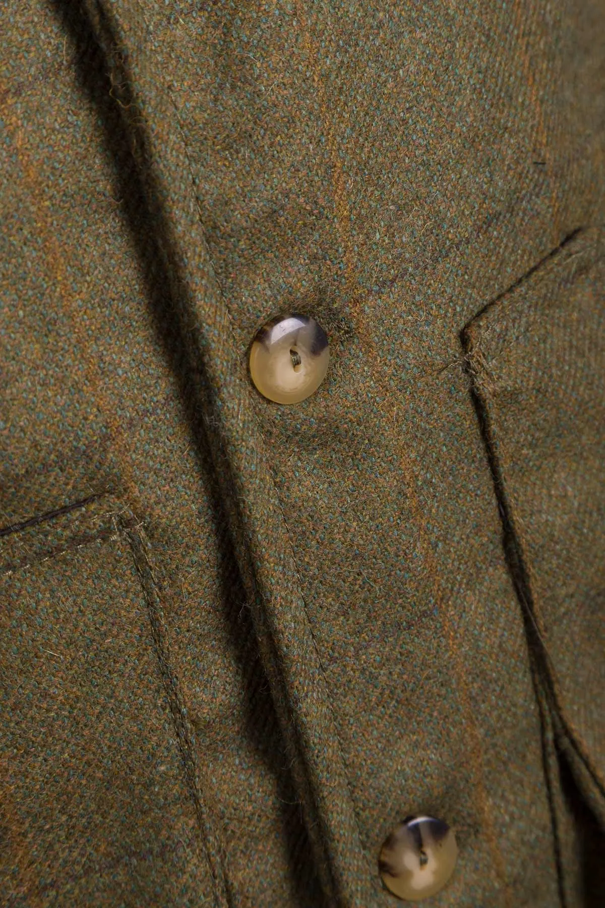 Men's Tweed Shooting Waistcoat - Danby