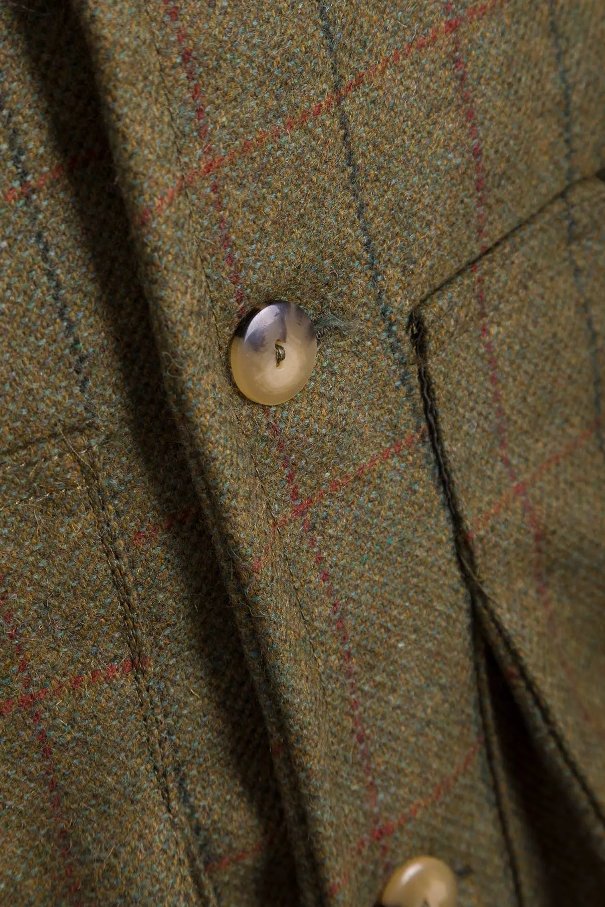 Men's Tweed Shooting Waistcoat - Danby