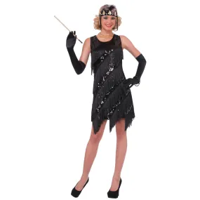 Midnight Dazzle Flapper Costume