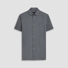 Milo Cocktails Print OoohCotton Short Sleeve Shirt