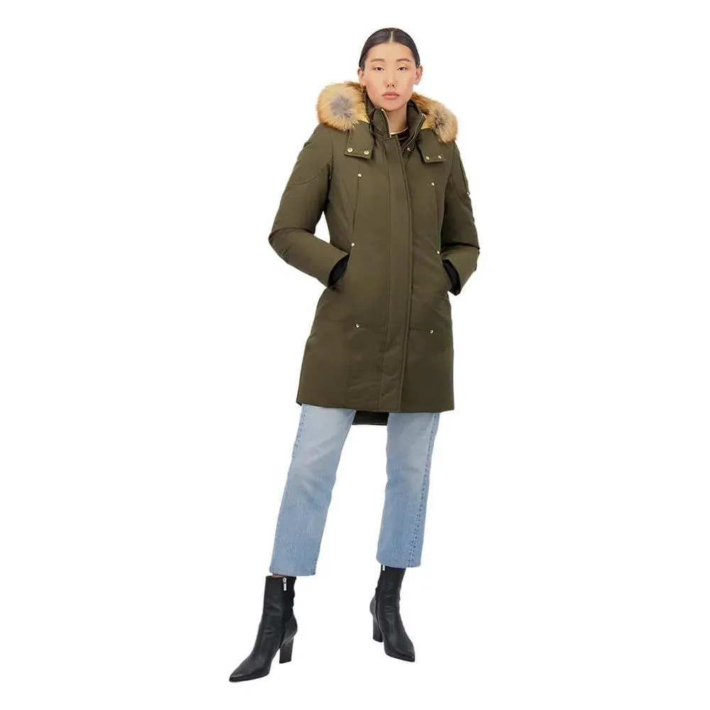 Moose Knuckles Army Cotton Women Parka