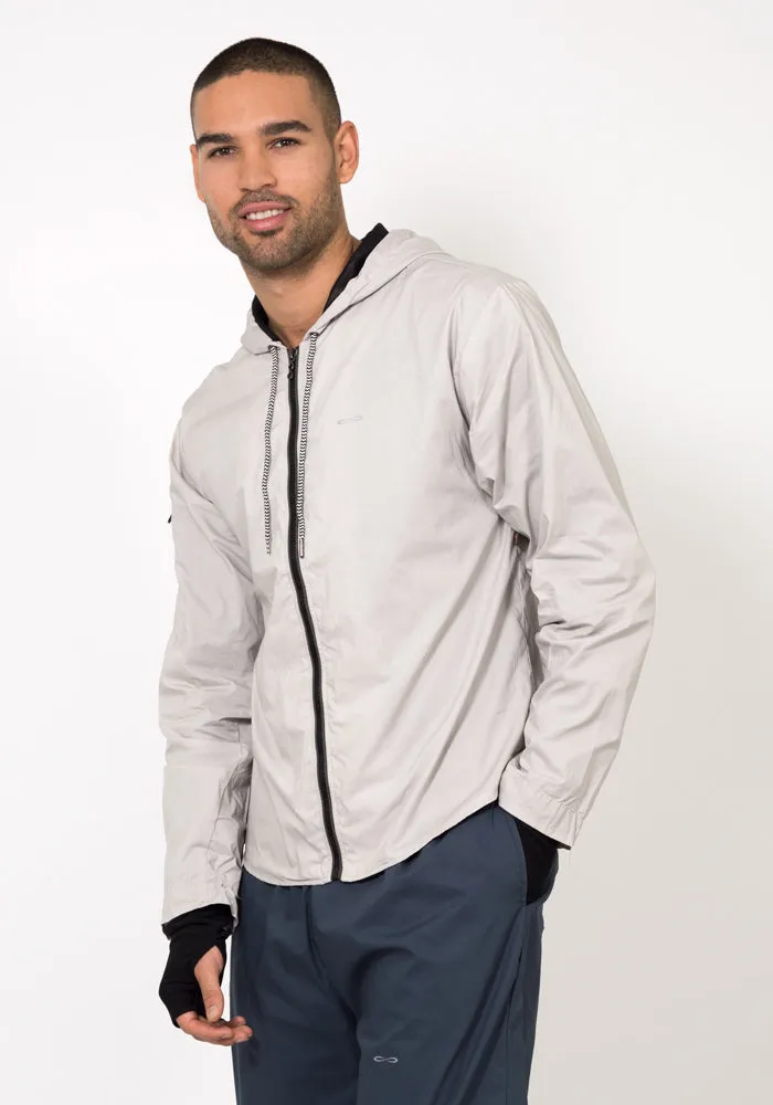 Organic Cotton Poplin Smart Running Jacket