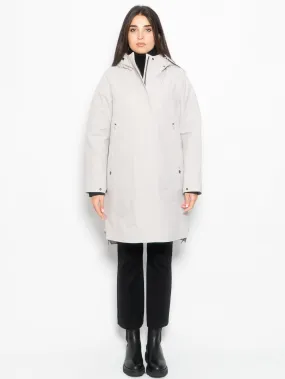 Parka Tre in Uno Planck Donna Grigio Chiaro