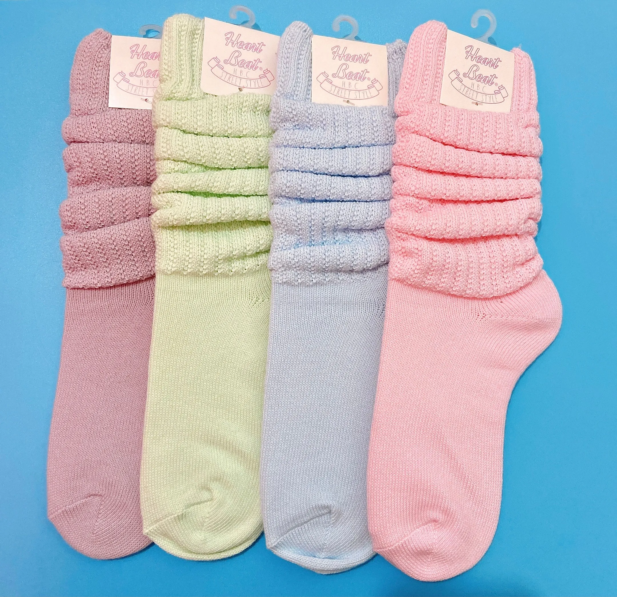 Pastel loose socks