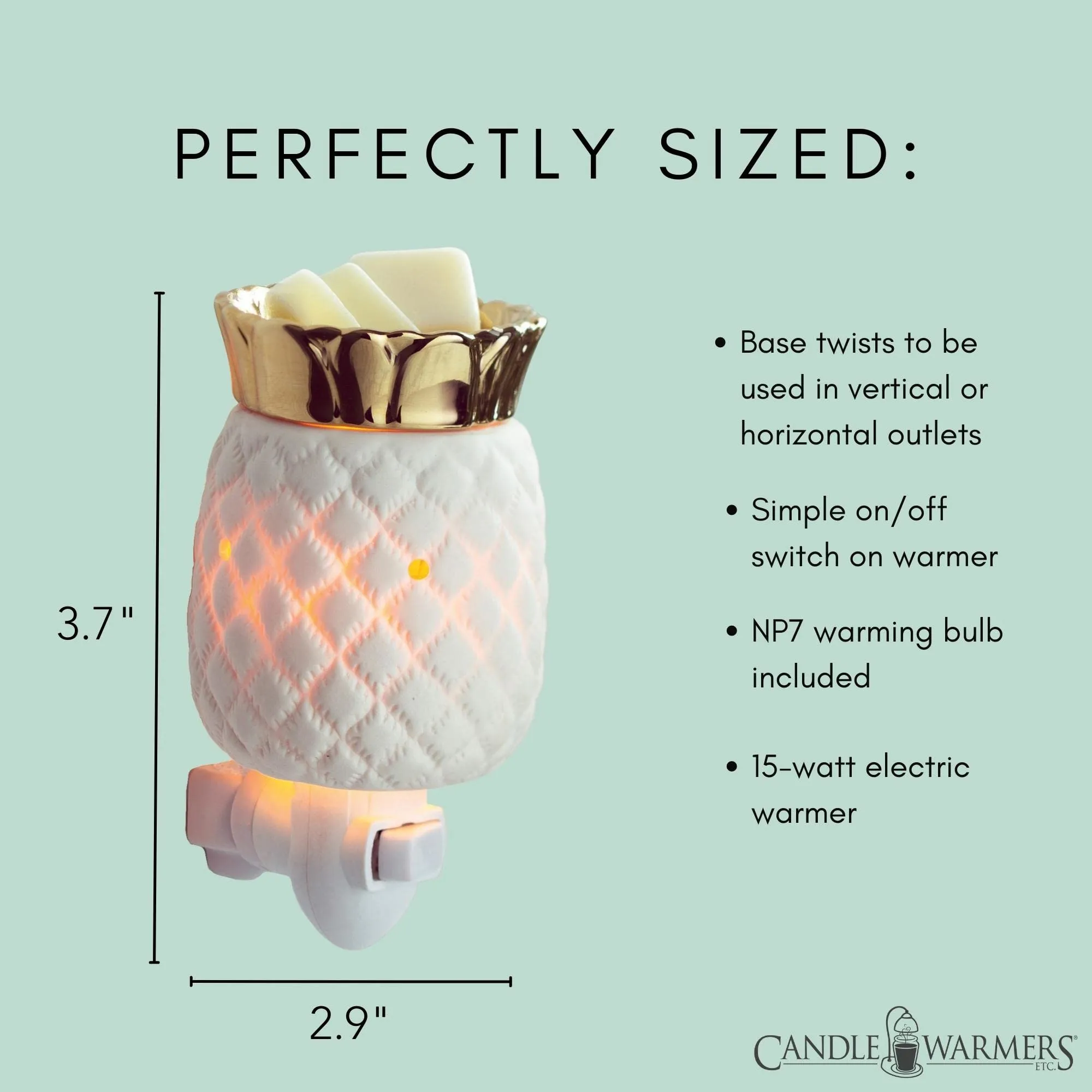 Plug In Wax Warmer - Pineapple