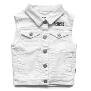 pop factory almost famous denim vest