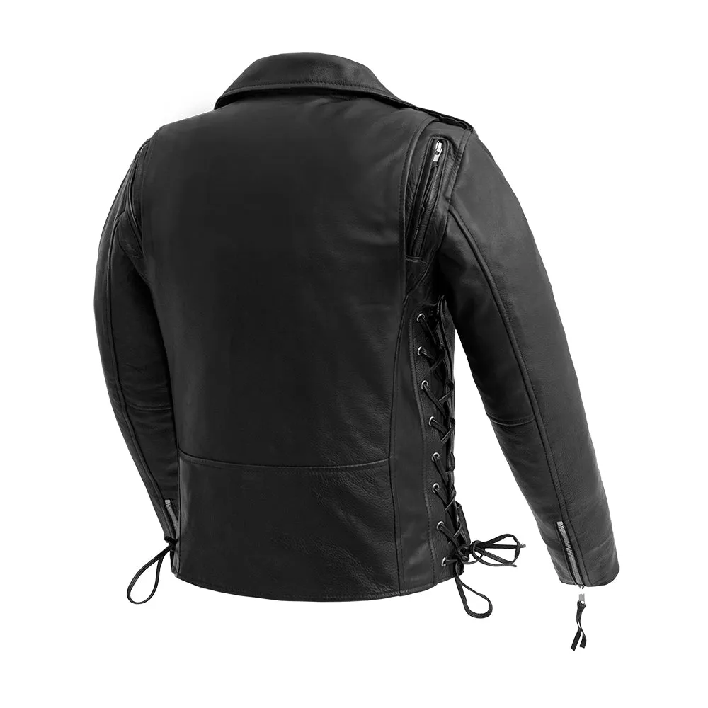 Popstar - Women's  Motorcycle Leather Jacket