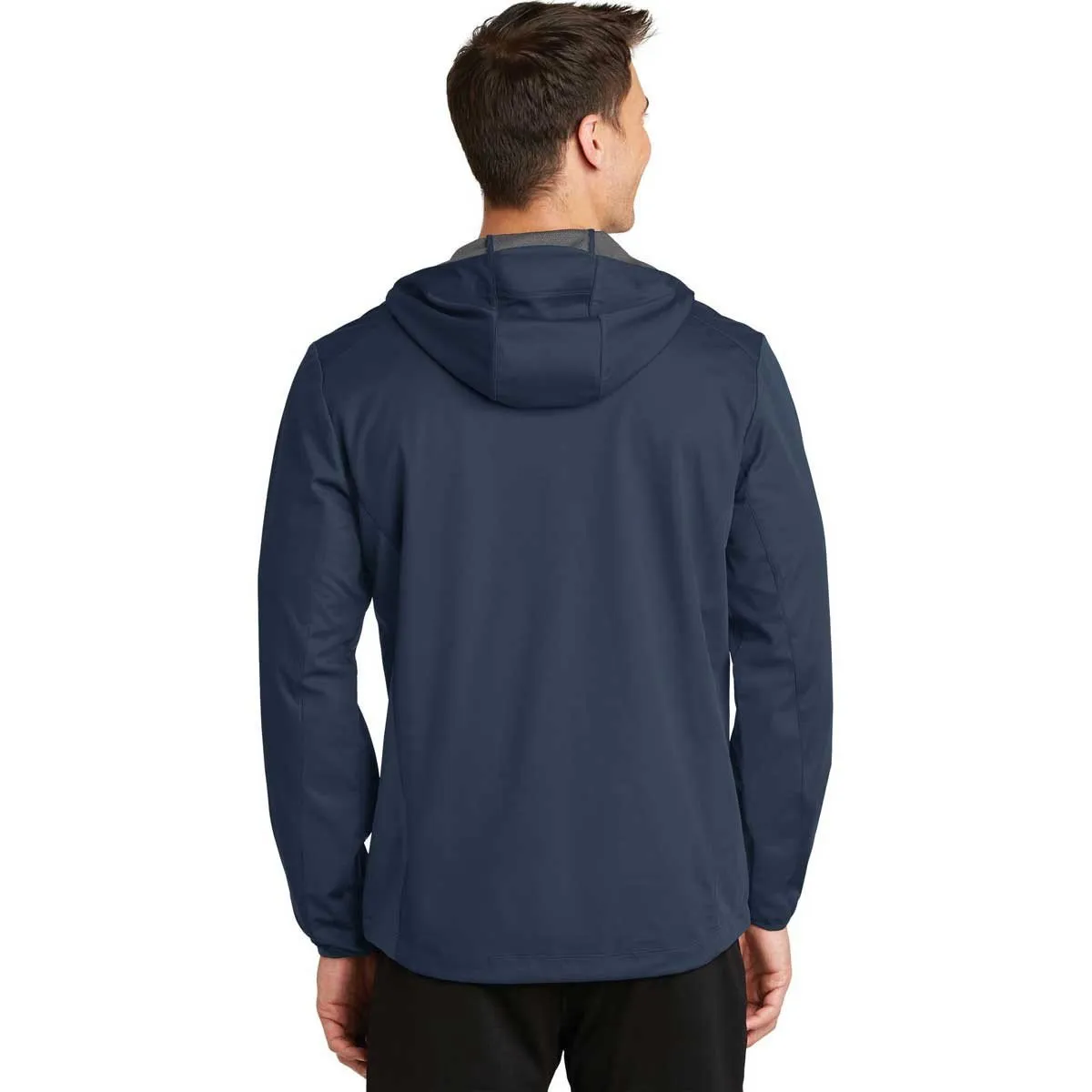 Port Authority Men's Dress Blue Navy Active Hooded Soft Shell Jacket