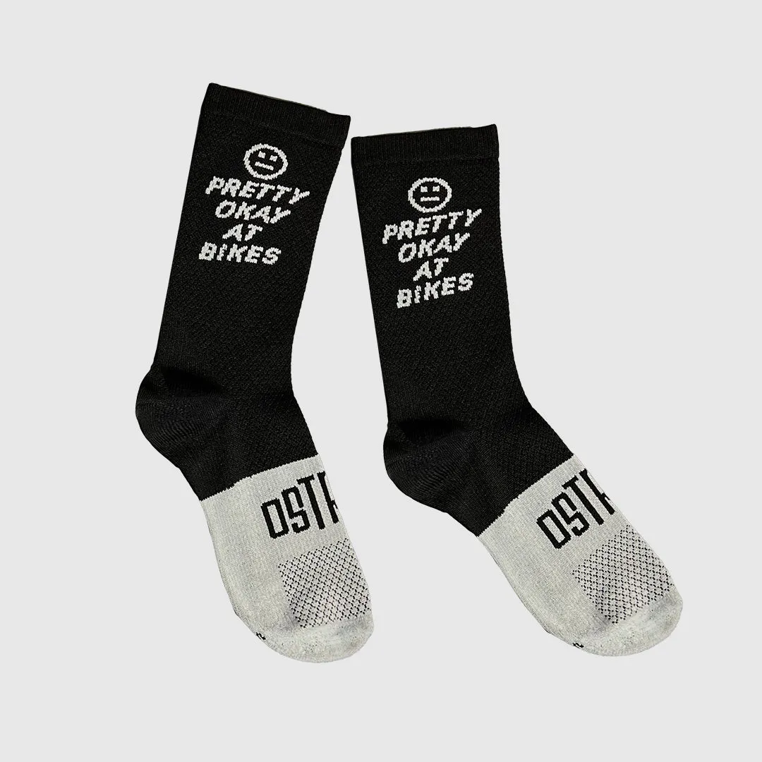 Pretty Okay at Bikes® Socks