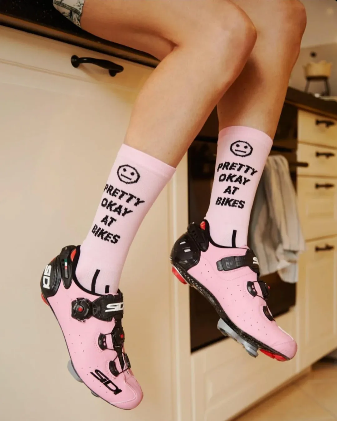 Pretty Okay at Bikes® Socks