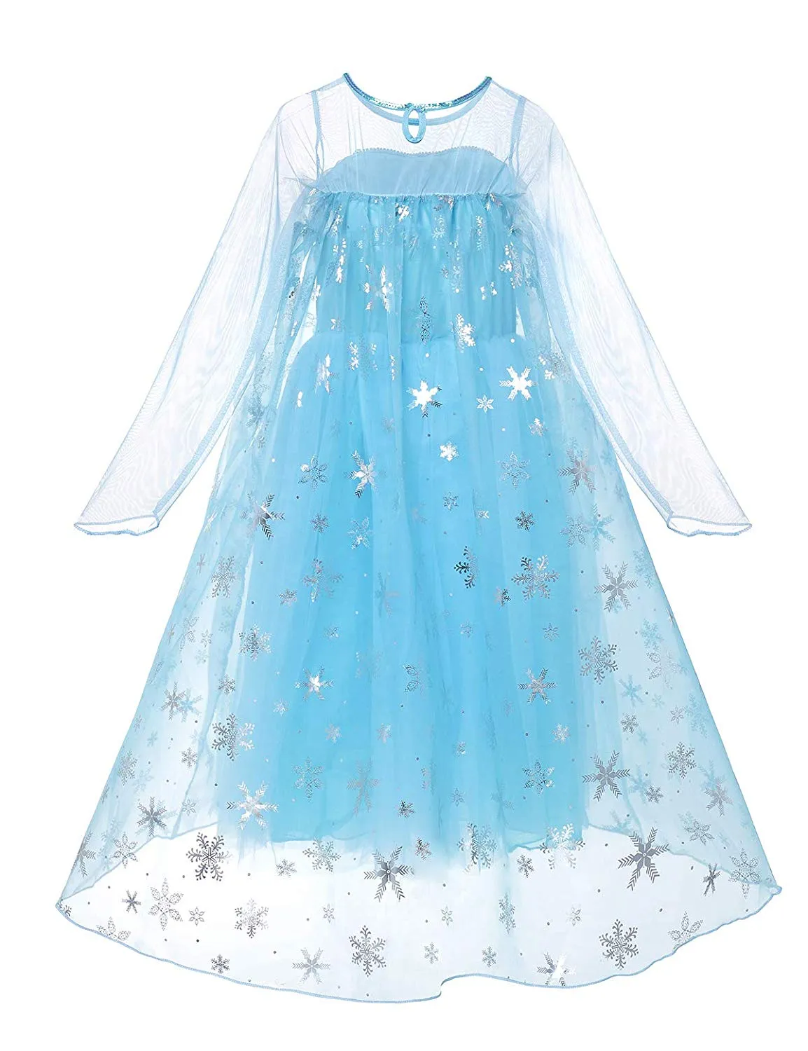 Princess Elsa Princess costume with 8 pack accessories