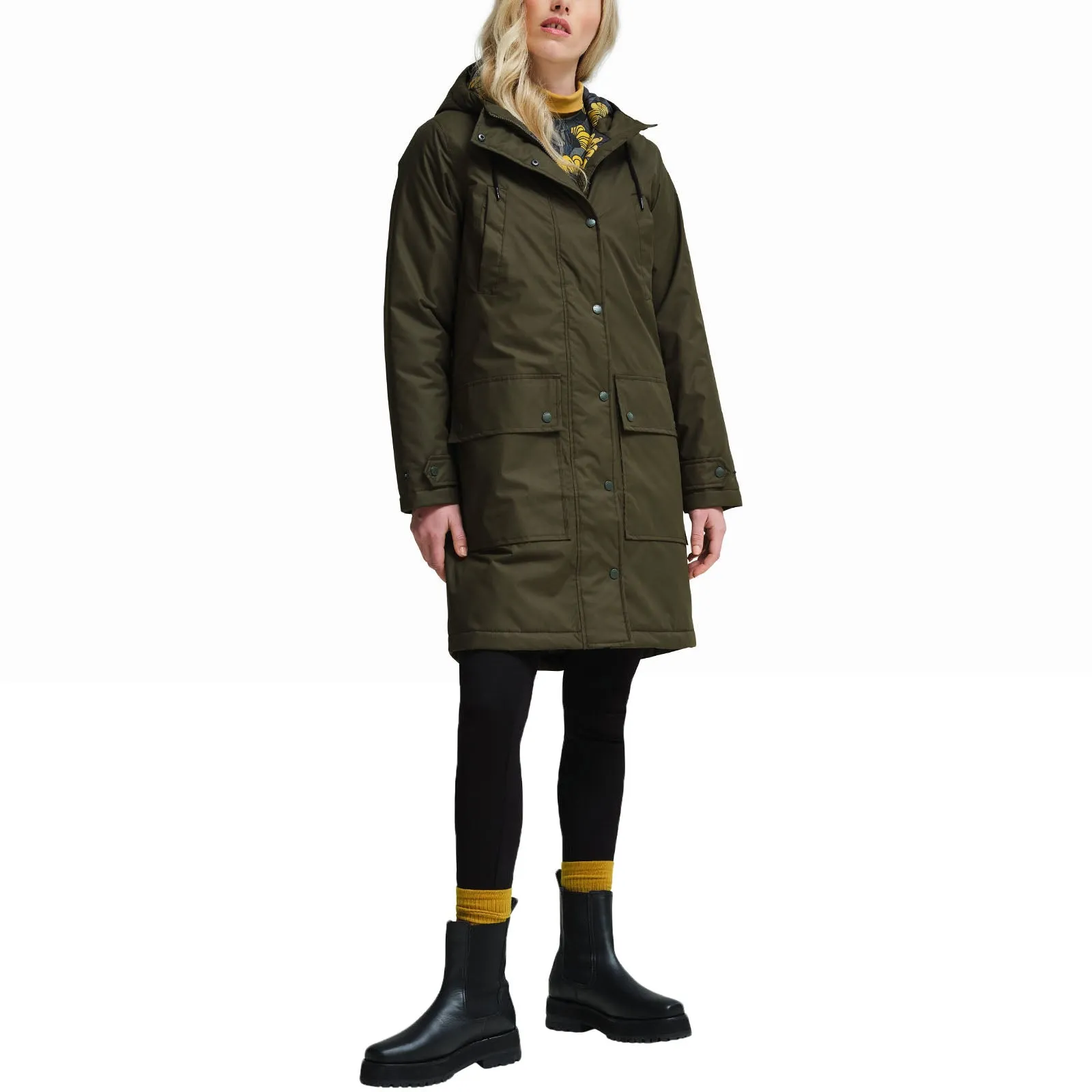 Regatta Womens Orla Kiely Waterproof Longline Parka Jacket