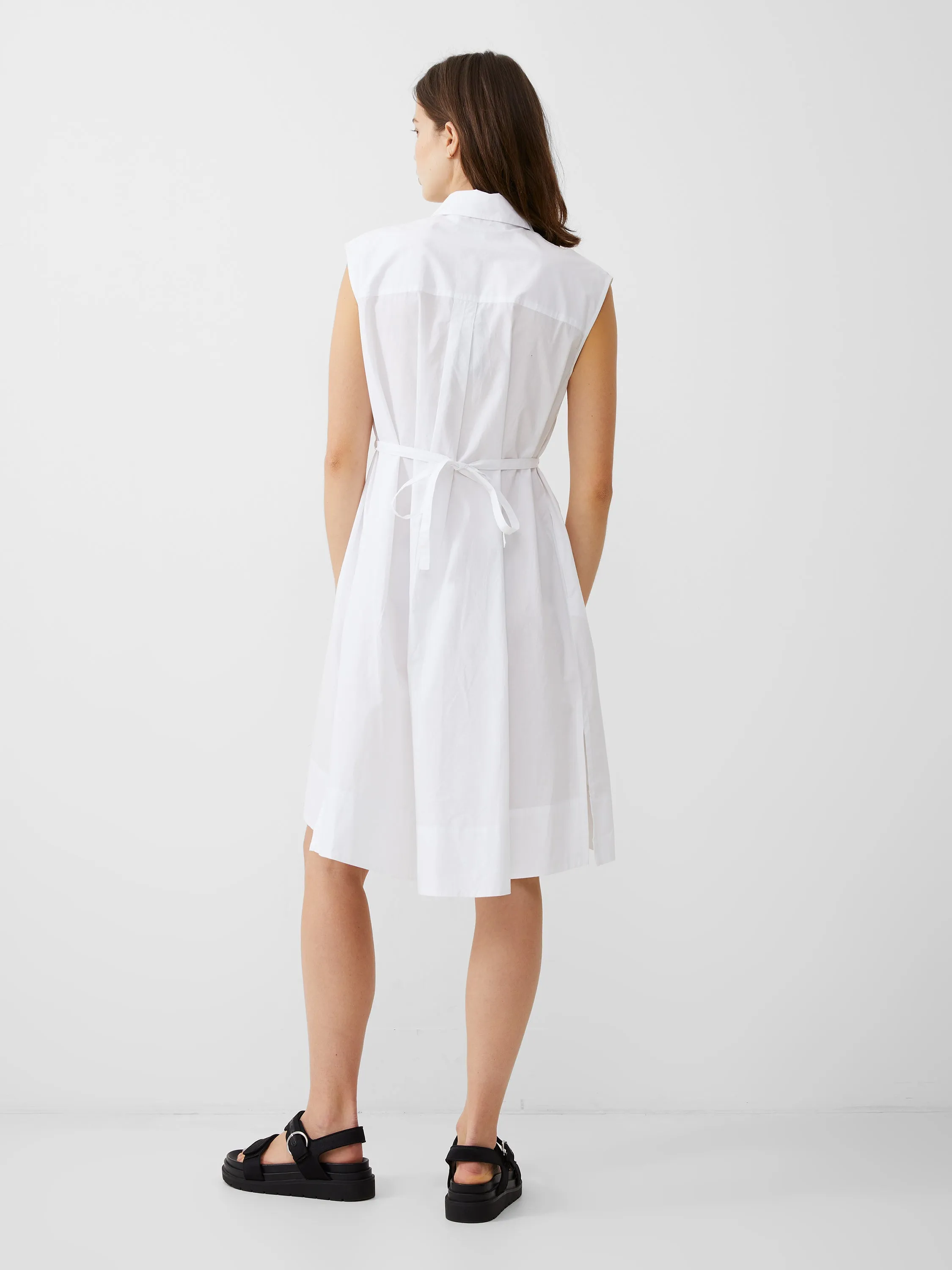 Rhodes Poplin Shirt Dress