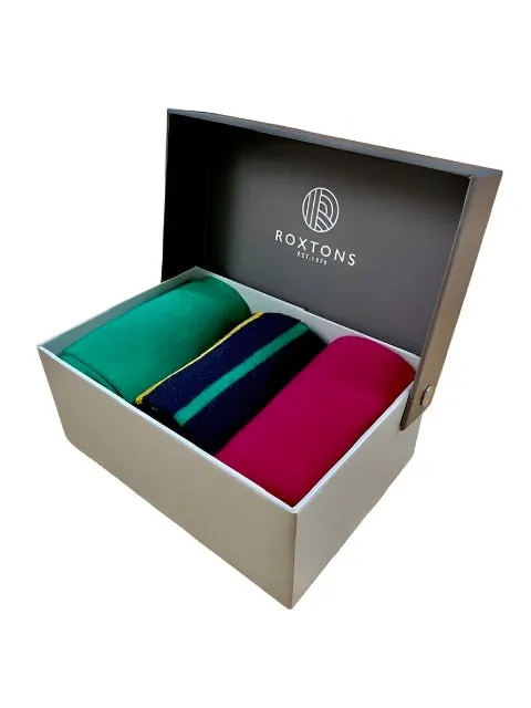 Roxtons Merino Sock Box - 3 Pack