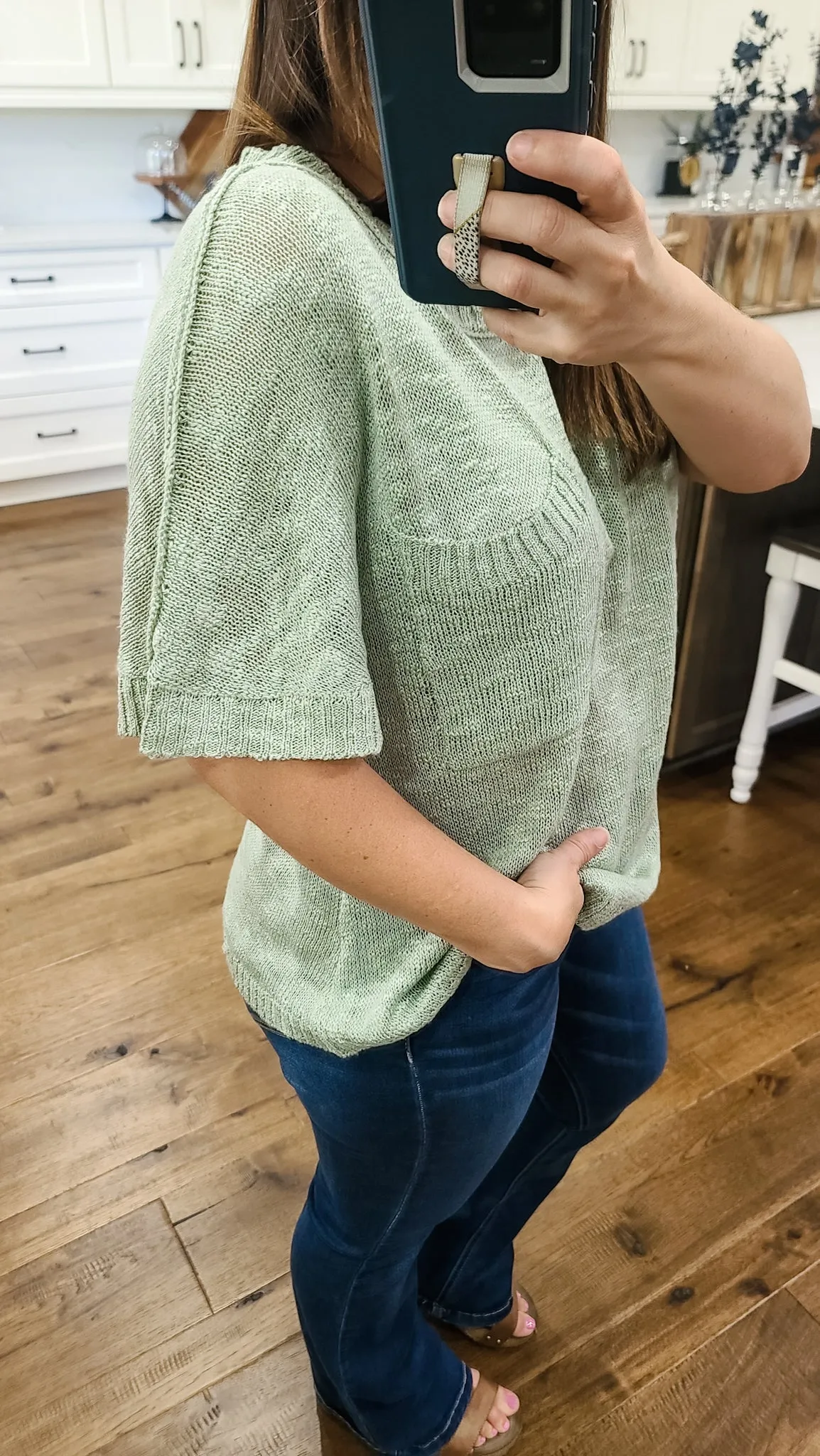 Sweet, Sophisticated & Sage Top