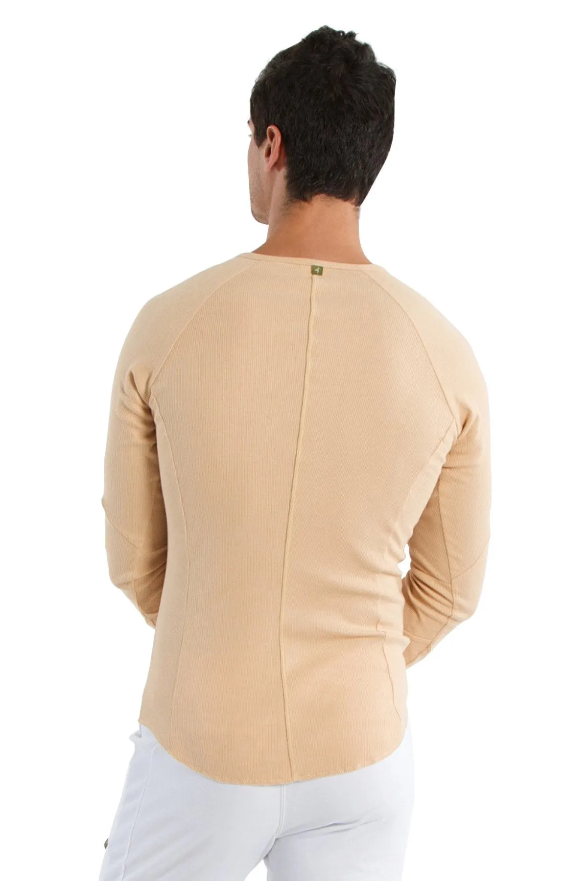 Thermal V-Neck Long Sleeve (Sand)