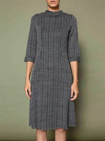 Tweed Knit Dress