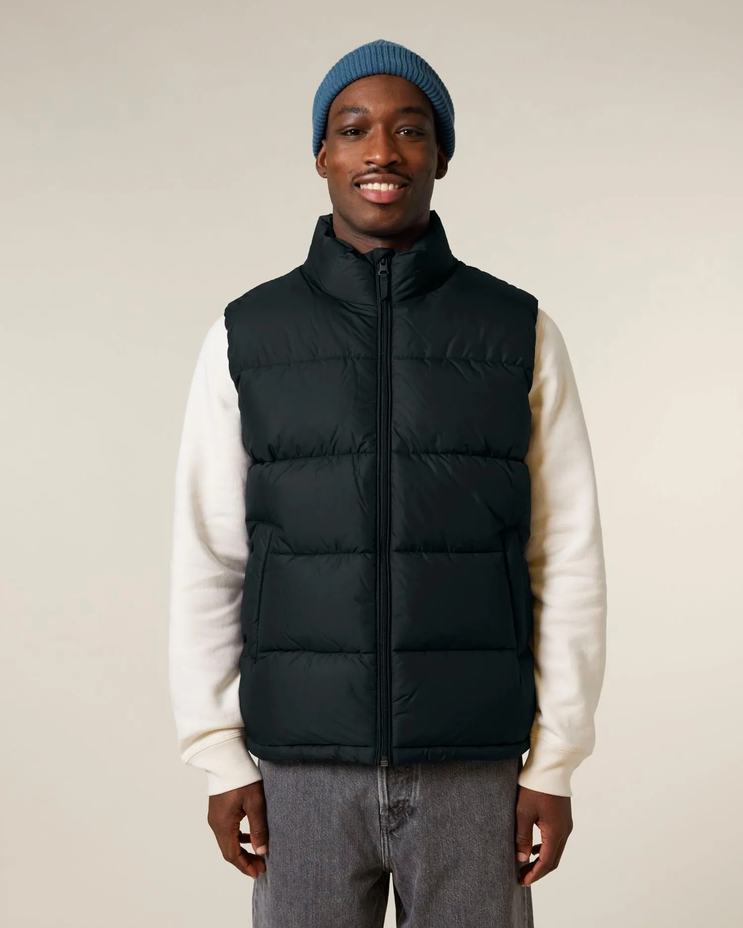 Unisex Recycled Puffer Gilet - 75 GSM | Puffer Gilet STJU250