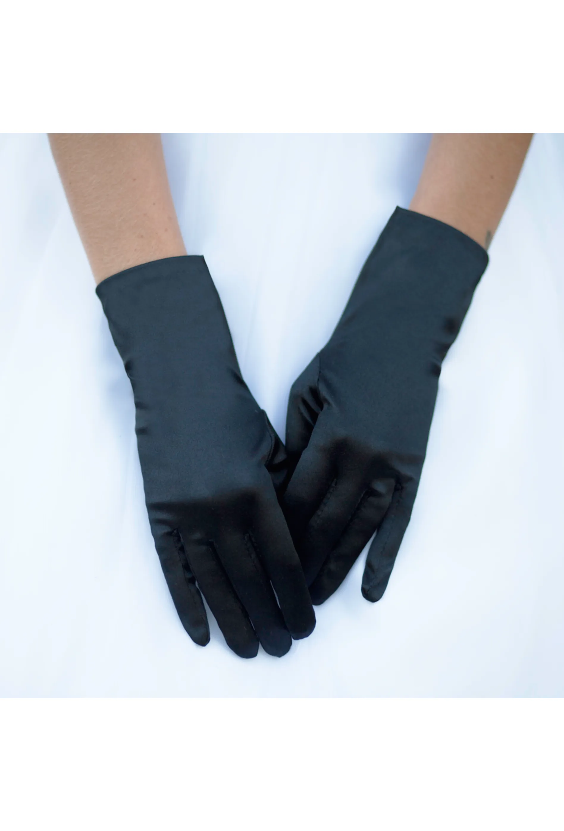 Vintage Style Satin Tea Glove