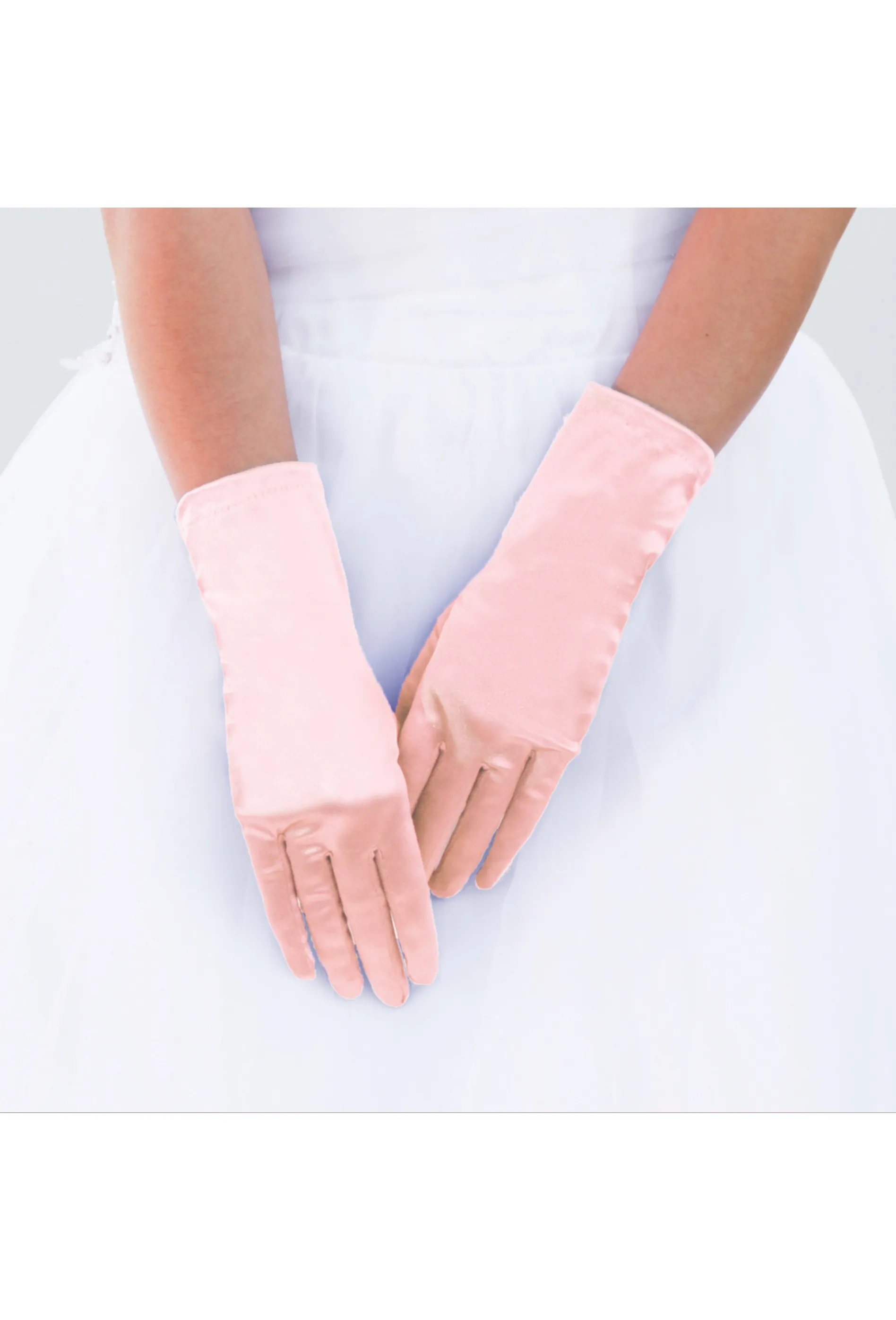 Vintage Style Satin Tea Glove