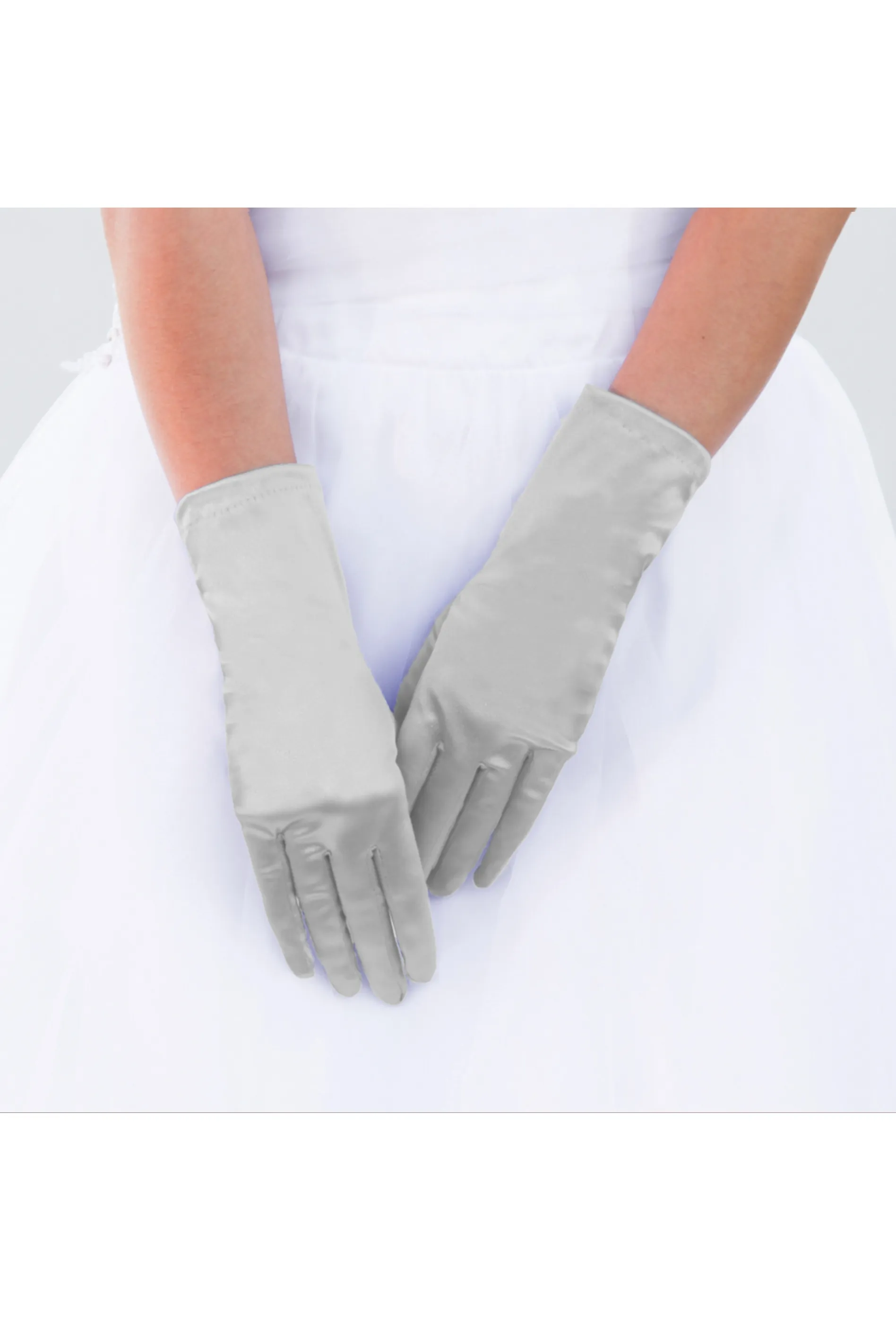 Vintage Style Satin Tea Glove