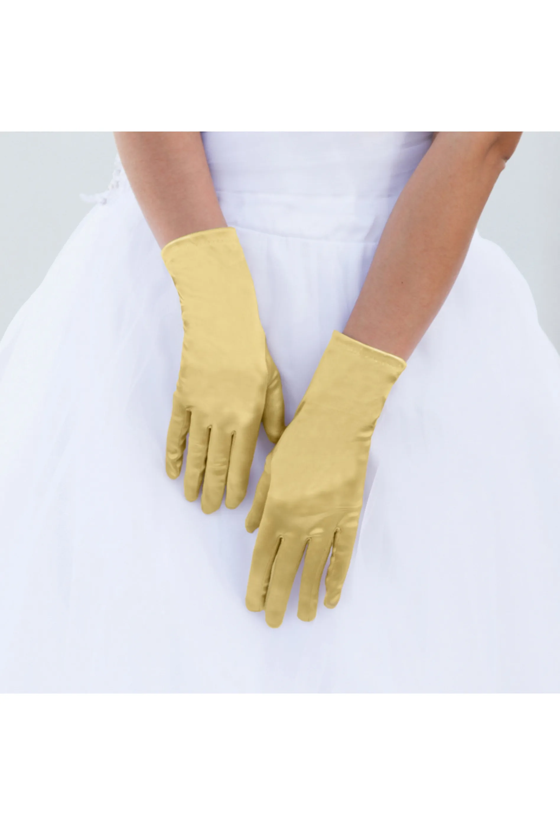 Vintage Style Satin Tea Glove