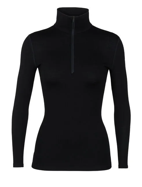 W 260 Tech LS Half Zip Black