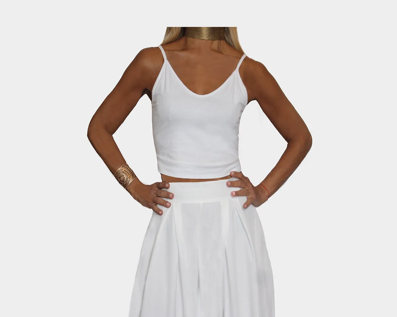 White Camisole Top - The Hamptons