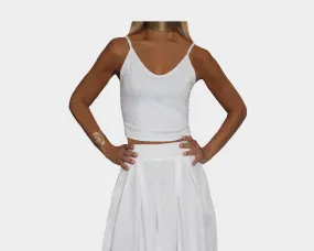 White Camisole Top - The Hamptons