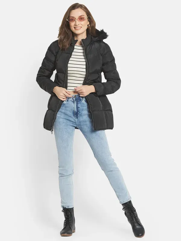 Women Longline Parka Jacket