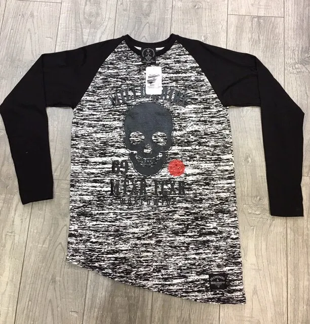 ZEBRA SKULL L/S SHIRT